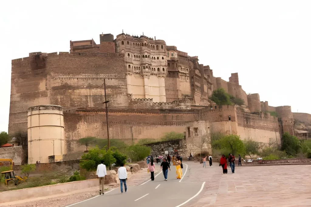 Jodhpur Rajasthan India the Mehrangarh Fort