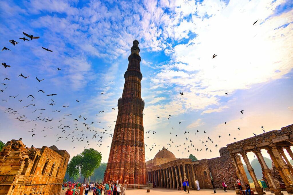 qutub minar delhi